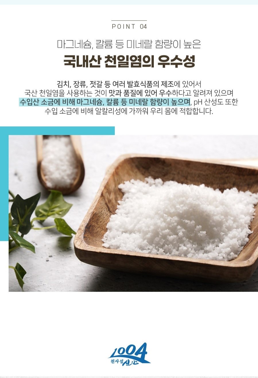 도초천일염